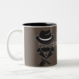 Lonely Stranger Two-Tone Coffee Mugg
