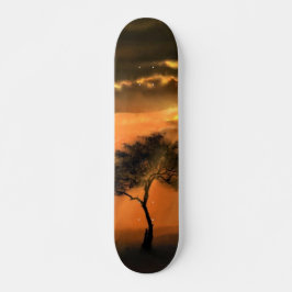 Lonely Träd Sunbeams Skateboard - Sunrise