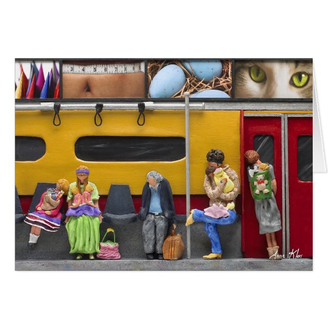 Lonely Travelers Hälsningskort (Framsidan Horizontal)