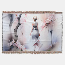 Lonely Woman Walking Filt