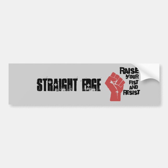 Lönelyften din näve och motstår bildekal (Framsidan)