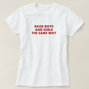 Lönelyftpojkar och flickor samma långt t shirt
