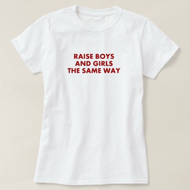 Lönelyftpojkar och flickor samma långt t shirt (Design framsida)