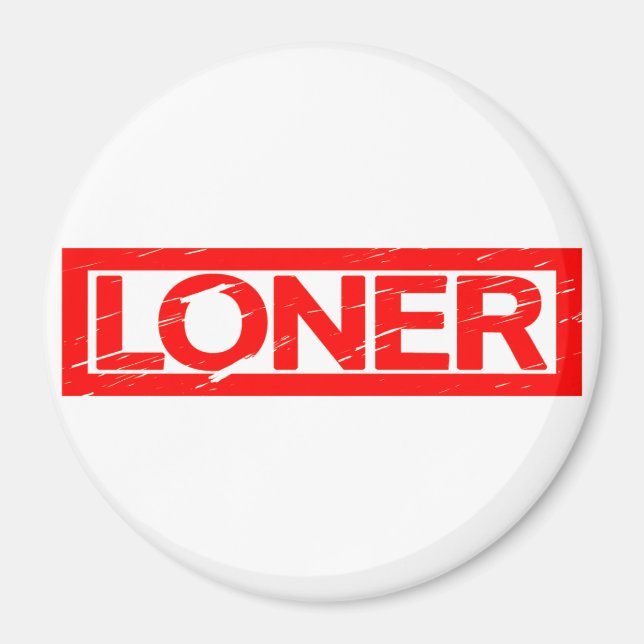 Loner Frimärke Magnet (Framsidan)