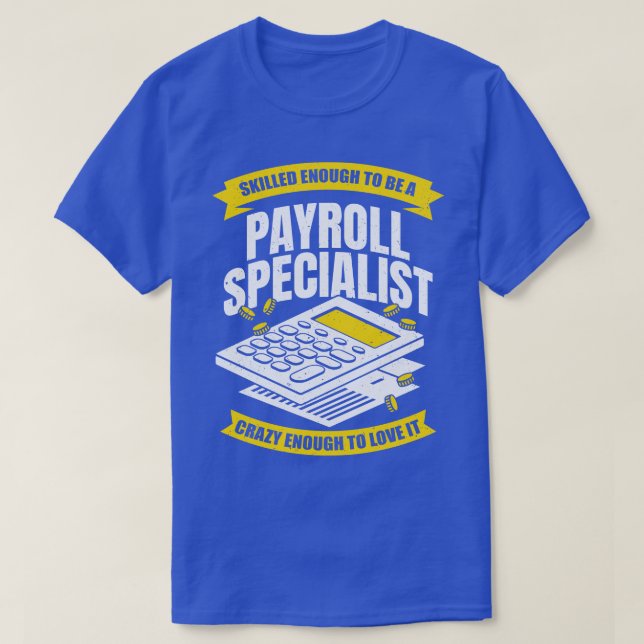 Lönesammansanalytiker - proffsgåva t shirt (Design framsida)