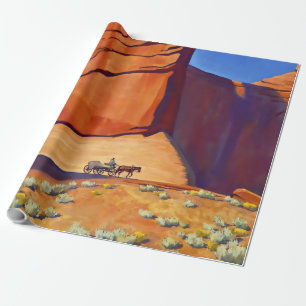 “Lonesome Journey” västerländsk konst av Maynard D Presentpapper