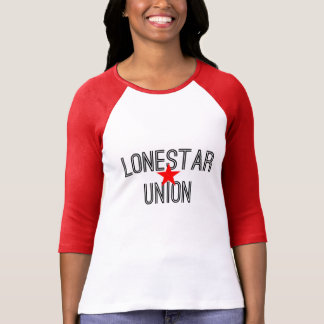 LoneStar union: Kvinna Bella+Sleeveutslagsplats T-shirt