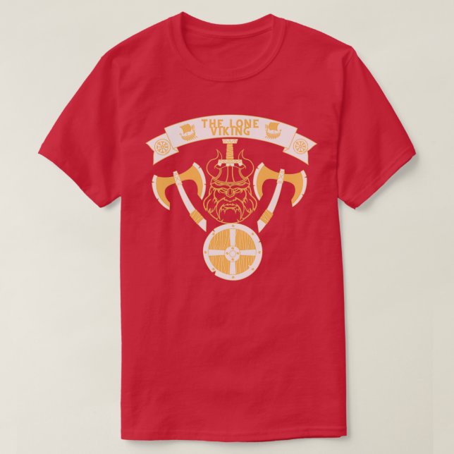 LoneViking T Shirt (Design framsida)