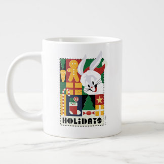 LONEY TUNES™ KRYP BUNNY™-Helgdagarnas bricka Jumbo Mugg