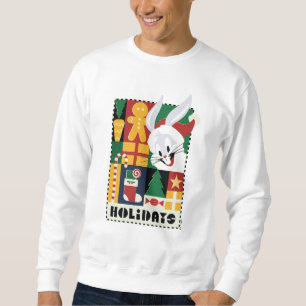 LONEY TUNES™ KRYP BUNNY™-Helgdagarnas bricka Lång Ärmad Tröja