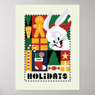 LONEY TUNES™ KRYP BUNNY™-Helgdagarnas bricka Poster
