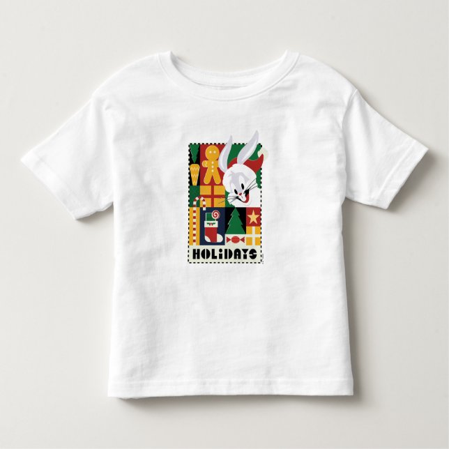 LONEY TUNES™ KRYP BUNNY™-Helgdagarnas bricka T Shirt (Framsida)