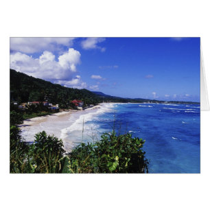 Long Bay, Port Antonio, Jamaica Hälsningskort