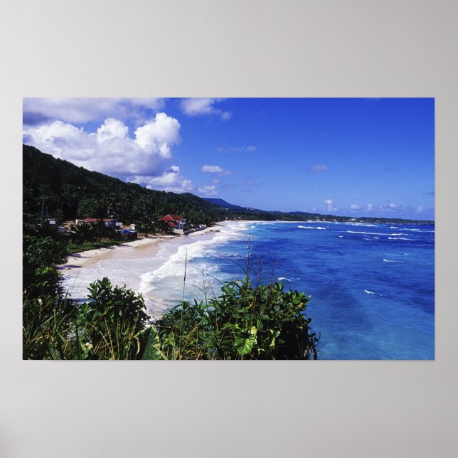 Long Bay, Port Antonio, Jamaica Poster (Framsidan)