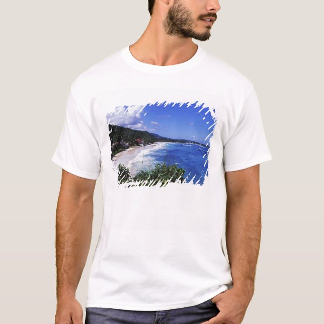 Long Bay, Port Antonio, Jamaica T-shirt (Framsida)