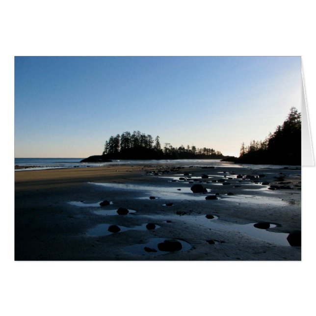 Long Beach 1 Hälsningskort (Framsidan Horizontal)