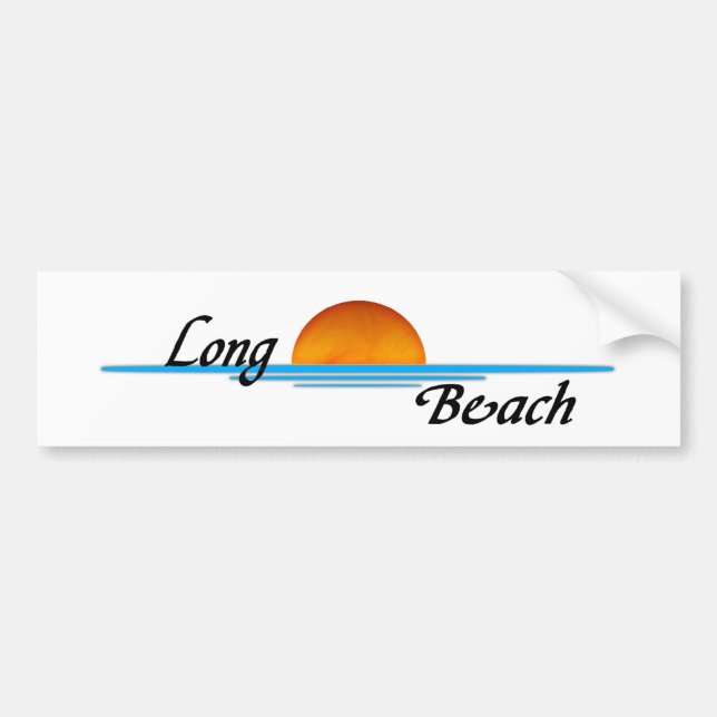 Long Beach Bildekal (Framsidan)