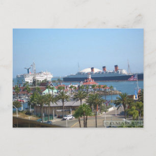 LONG BEACH, CA POSTCARD #1 VYKORT