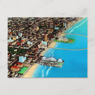 Long Beach California Vintage Vykort