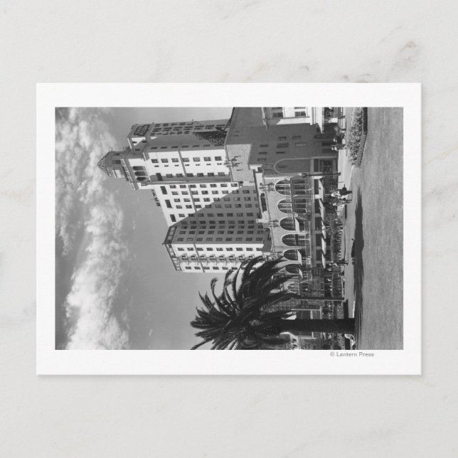 Long Beach, California Wilton Hotel Photograph Vykort (Framsida)
