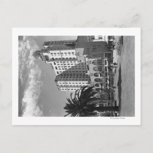 Long Beach, California Wilton Hotel Photograph Vykort