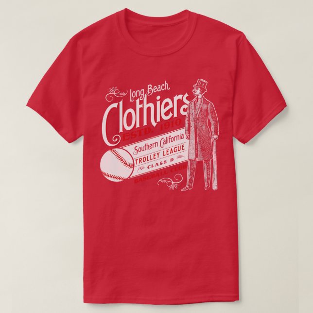 Long Beach Clothiers T Shirt (Design framsida)