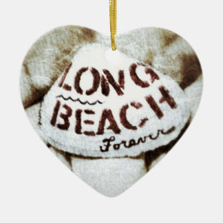 Long Beach för alltid Julgransprydnad Keramik
