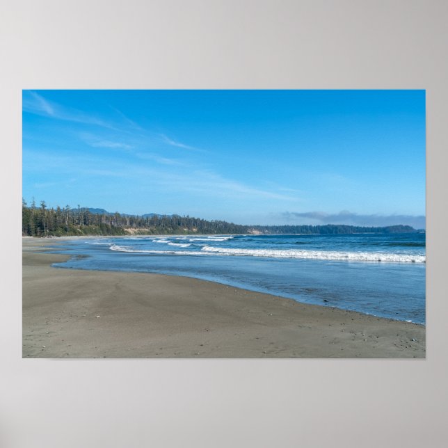 Long Beach i Tofino - BC, Kanada Poster (Framsidan)