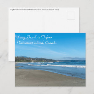 Long Beach i Tofino - BC, Kanada Vykort
