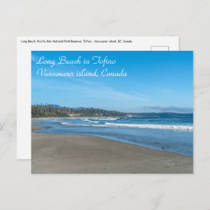 Long Beach in Tofino - BC, Canada Postcard Vykort