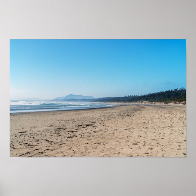 Long Beach in Tofino - BC, Kanada Poster (Framsidan)