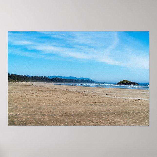 Long Beach in Tofino - BC, Kanada Poster (Framsidan)