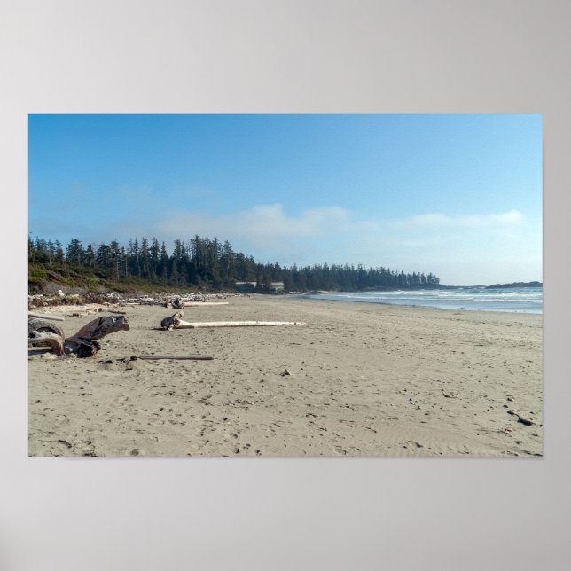 Long Beach in Tofino - BC, Kanada Poster (Framsidan)