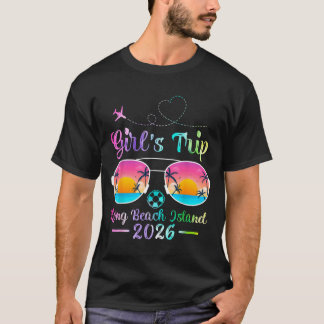 Long Beach Island Kvinnor Tjejresa 2026 Sommar T Shirt