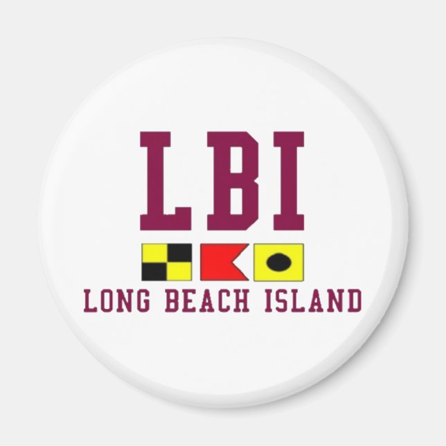 Long Beach Island Magnet (Framsidan)