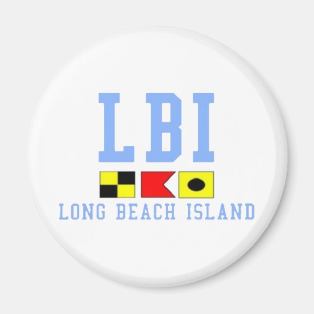 Long Beach Island Magnet (Framsidan)