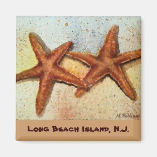 Long Beach Island, N.J. souvenir starfish magnet