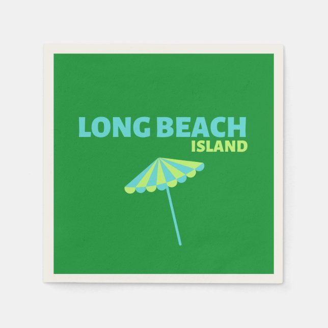 Long Beach Island Napkins Pappersservett (Framsidan)