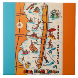 Long Beach Island NJ Kakelplatta