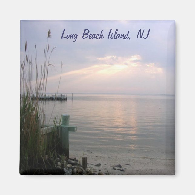 Long Beach Island, NJ Magnet (Framsidan)