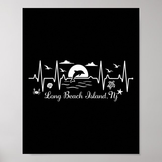 Long Beach Island Poster (Framsidan)