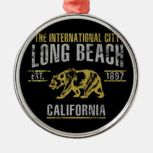 Long Beach Julgransprydnad Metall