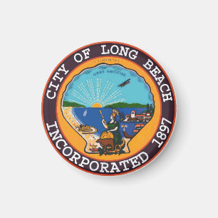 Long Beach, Kalifornien Magnet