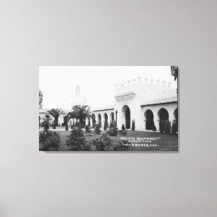 Long Beach Kalifornien Stillahavs- Canvastryck