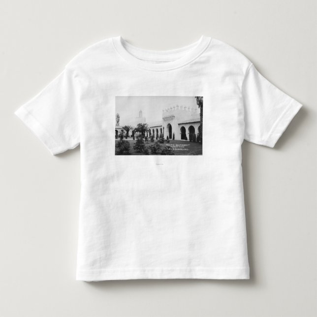 Long Beach Kalifornien Stillahavs- Tee (Framsida)
