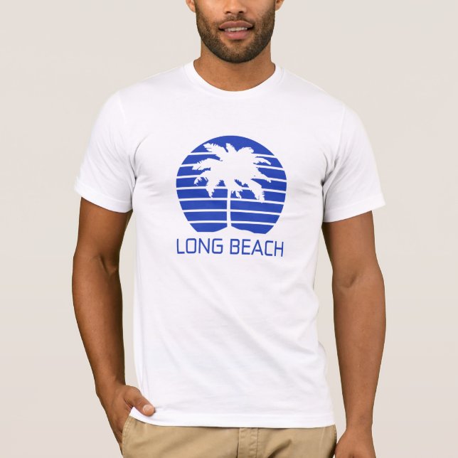 Long Beach Kalifornien T-Shirt (Framsida)