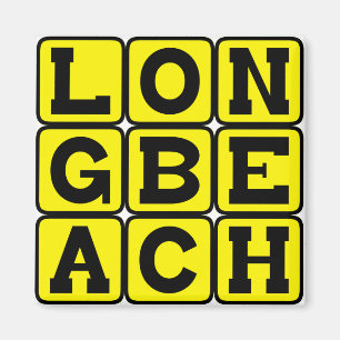 Long Beach, Kalifornien United Stater Magnet