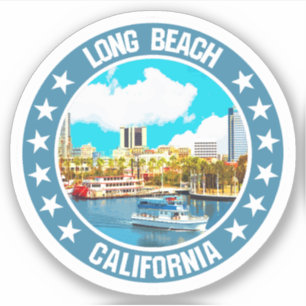 Long Beach Klistermärken