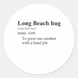 LONG BEACH KRAM RUNT KLISTERMÄRKE