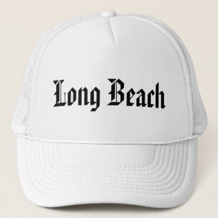 Long Beach lastbilsförarelock Truckerkeps